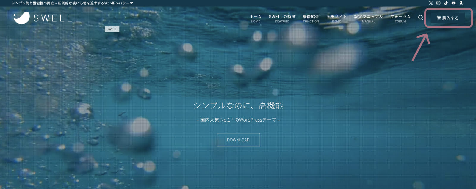 WordPressテーマSWELLの購入方法