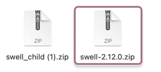 WordPressテーマSWELLダウンロード方法